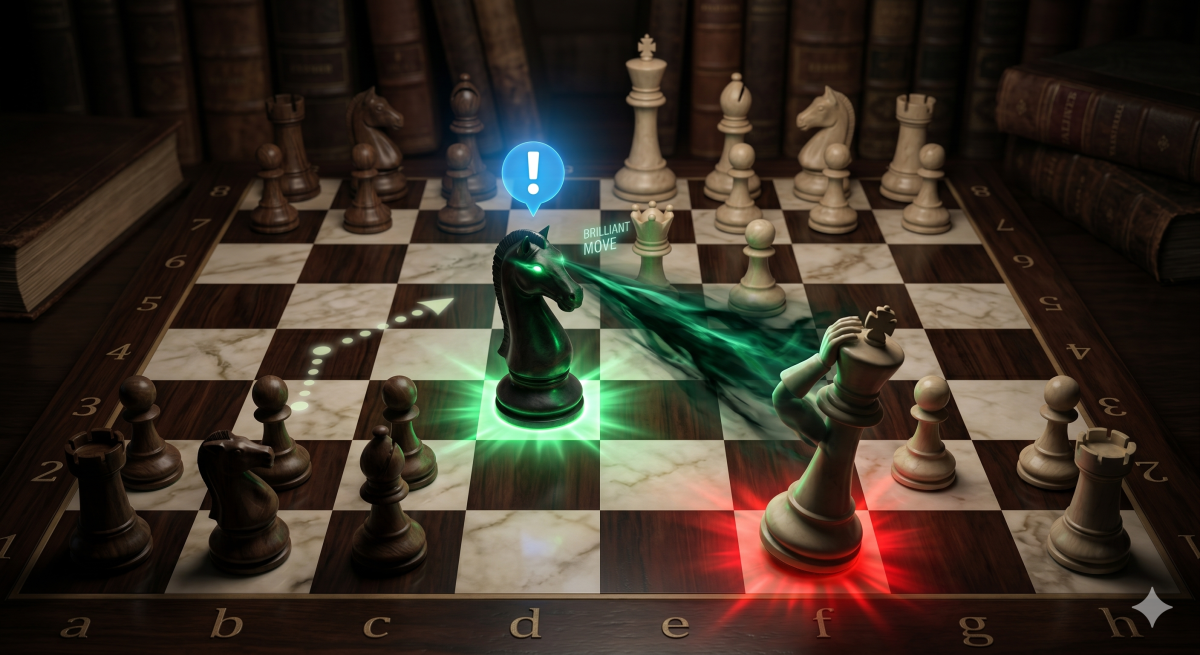 Terjebak Pin Mematikan! Pengalaman Berharga Melawan Rating 1200+ di Chess.com