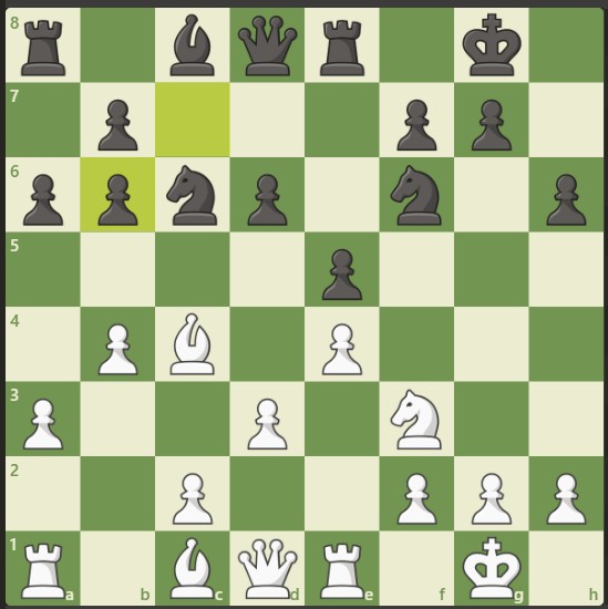 posisi catur doubled pawns semi-open c-file