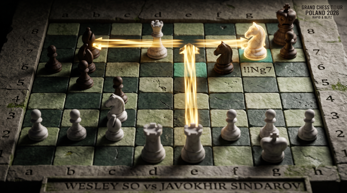 Wesley So vs Sindarov: Taktik Pengorbanan Kuda Hancurkan Pertahanan Semi-Slav