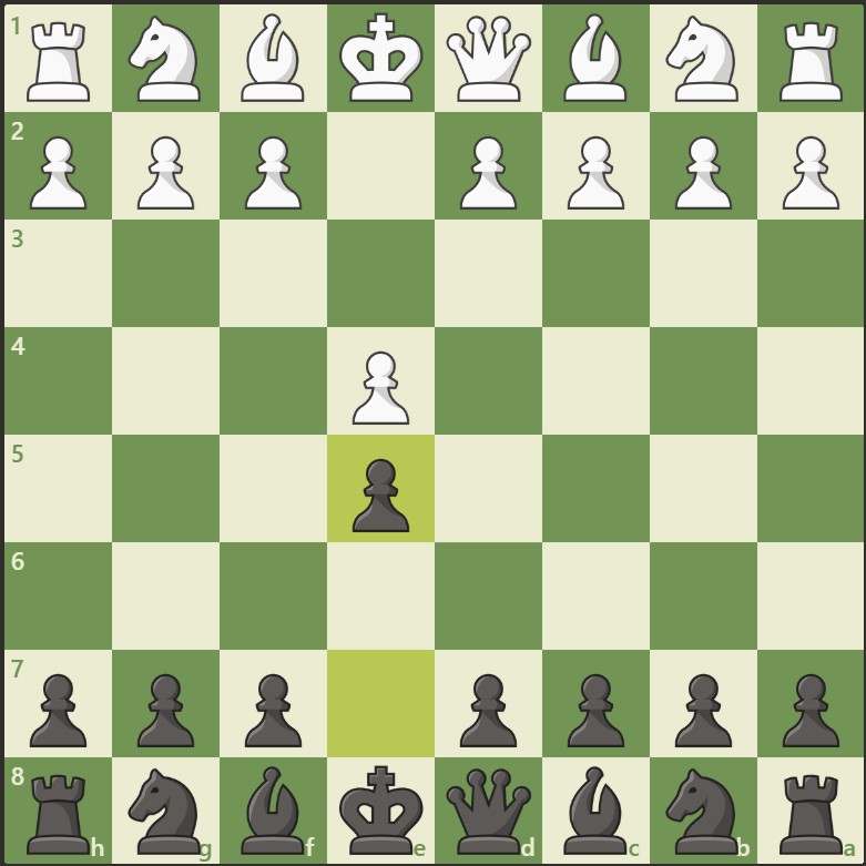 Pembukaan catur King’s Pawn Opening